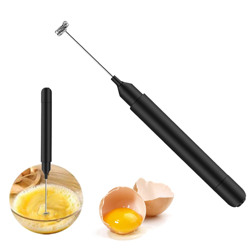 Electric Milk Frother Handheld Mixer Foamer Coffee Maker Egg Beater Chocolate/Cappuccino Stirrer Mini Blender Kitchen Whisk Tool