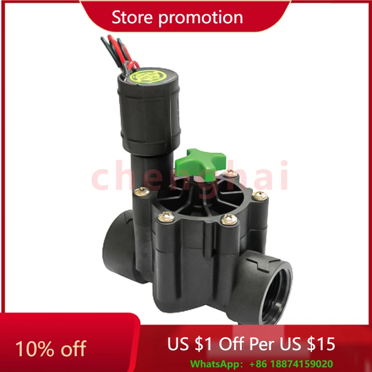 

Оптовая продажа, индивидуальный гидравлический клапан управления водой, 1-дюймовый сельскохозяйственный пластиковый электромагнитный клапан для орошения сада