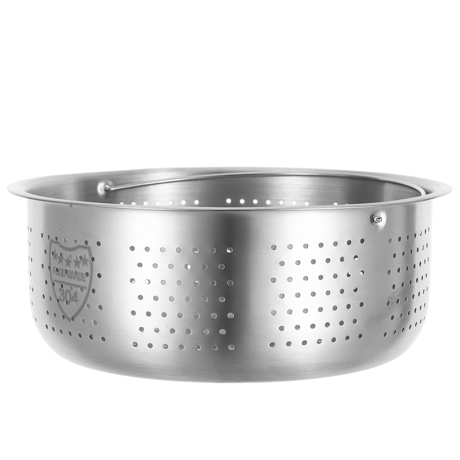 

Vegetable Steamer Inserts Steamed Rice Cage with Cooker Food Basket Metal for Pot