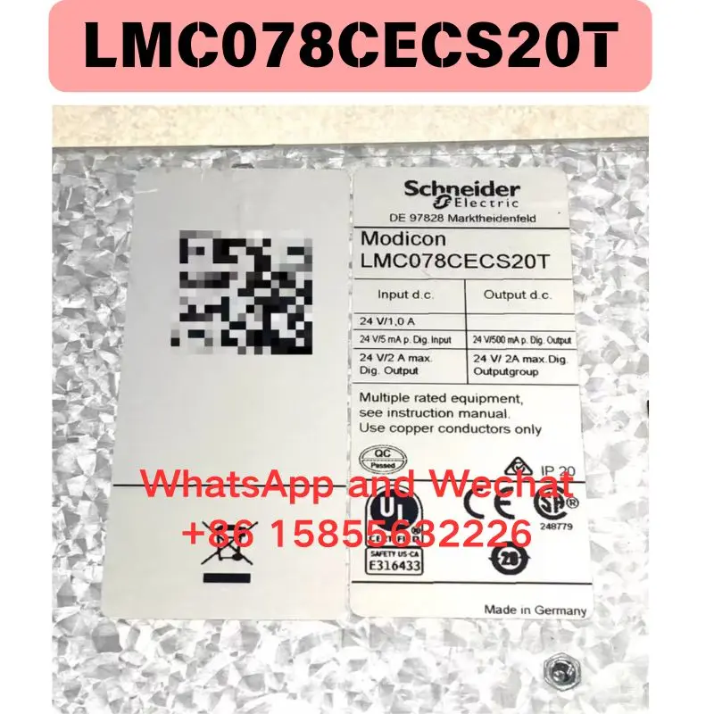 

Used Motion Controller LMC078CECS20T Functional test OK Fast delivery