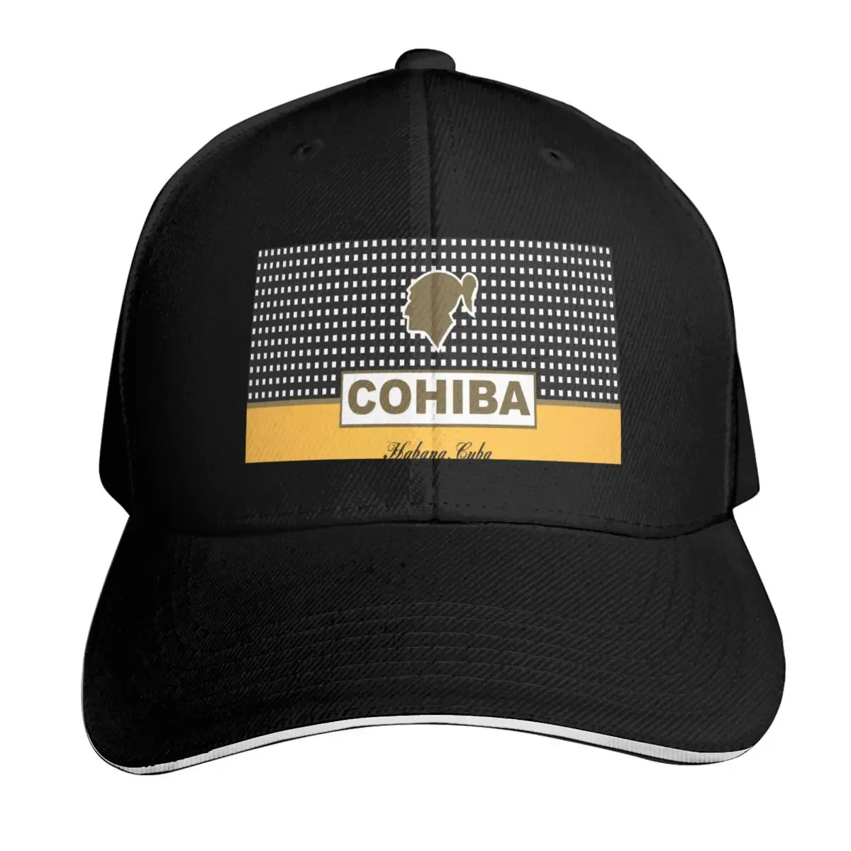 Boné de beisebol Havana Cuba Great Cohiba, Chapéu Novo, Chapéus Divertidos, Chapéu de Festa de Espuma Anime, Chapéu Feminino para Golfe, Masculino