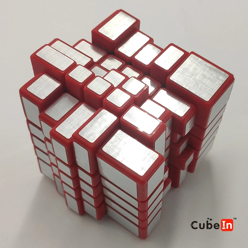 3D Printed 5x5 Mirror Cube Puzzle Cube Educational Gift Idea X'mas