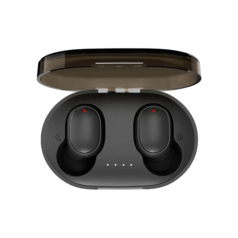 Tws A6 Lite Bluetooth-Kopfhörer Wireless 5,0 Kopfhörer Stereo-Headset Sport Ohrhörer Mikrofon mit Ladebox für iPhone Xiaomi