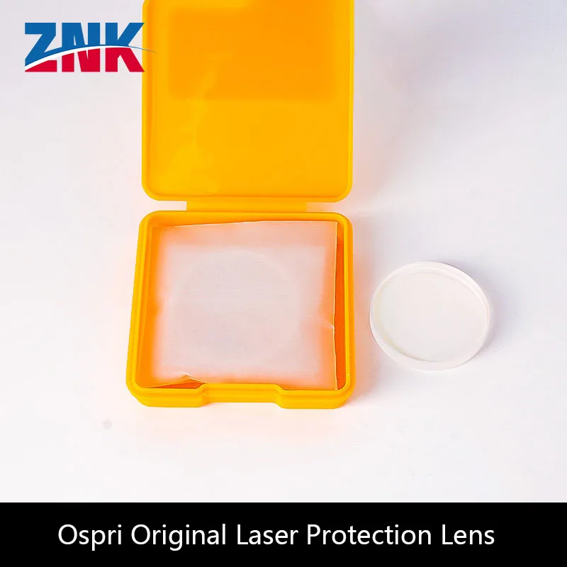 ZNK Laser Ospri Original Laser Protective Lens Fiber Laser Cutting Head Cutter Machine OSPRI Welding Gun Protect Windows Lenses