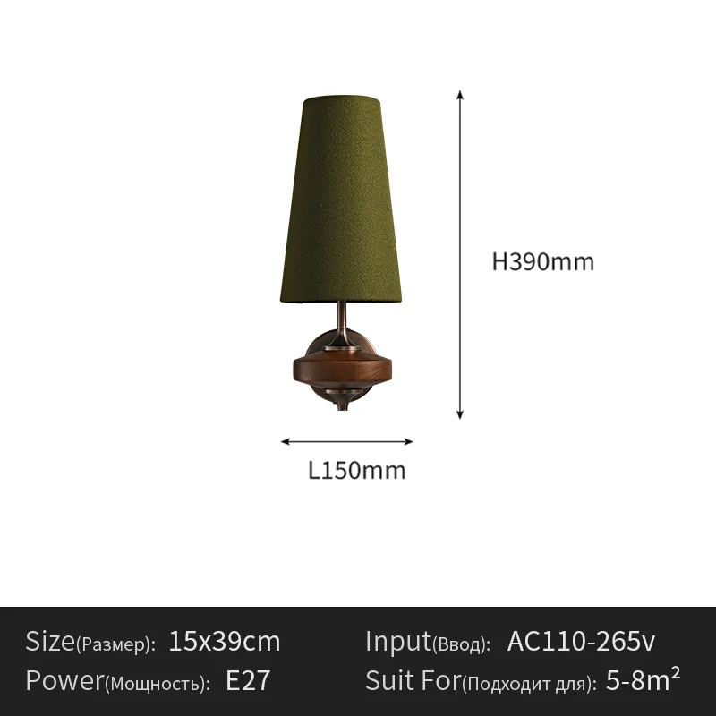 Franse vintage massief houten wandlamp luxe retro nachtkastje blaker licht slaapkamer woonkamer sfeervergrond trapverlichting