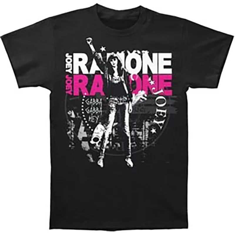 2024 Popular New Style Ramones American Legendary Punk Band Rock Music Pure Cotton Loose Short Sleeve T-shirt for Men and Women