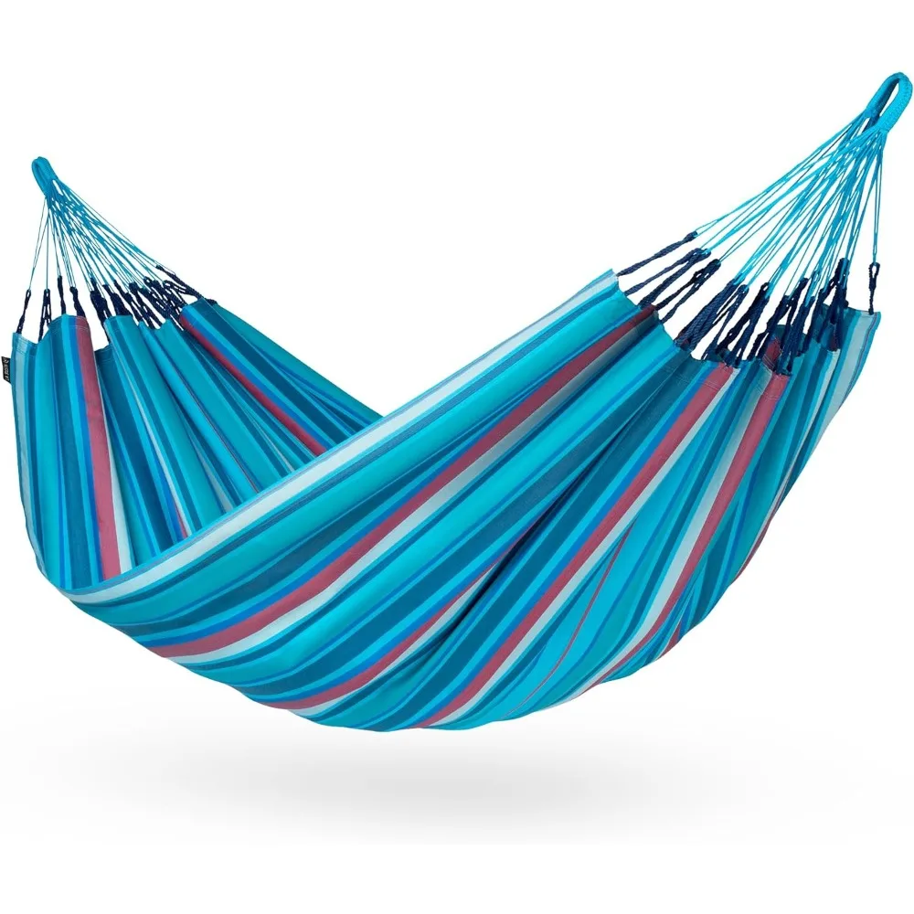 La siesta®Hammock xl king-balanço clássico para exterior e interior, tempo e resistente ao desgaste, pátio