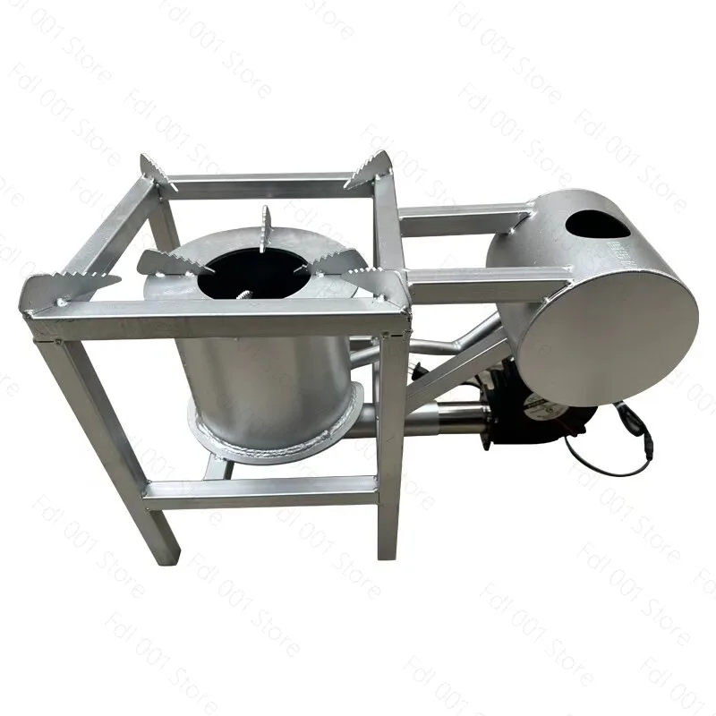 Heavy Duty Stainless Steel Diesel Heater with Fan Speed Controller - High Output Oil Fired Hot Air Blower