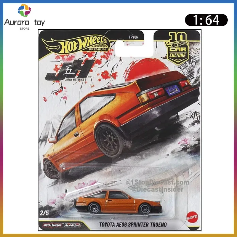 

Новая модель Hot Wheels 1:64 FPY86 Car Culture Series, литая под давлением модель автомобиля из сплава Toyota AE86, коллекция моделей автомобилей на заказ, игрушка на день рождения, подарок