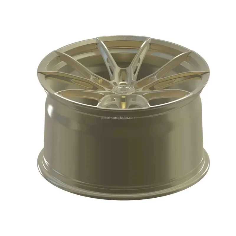 Custom Forged Wheels 18 19 20 21 22 23 Inch PCD 5x112 5x114.3 5x120 Passenger Car Wheels Monoblock Bright Black/sliver Car