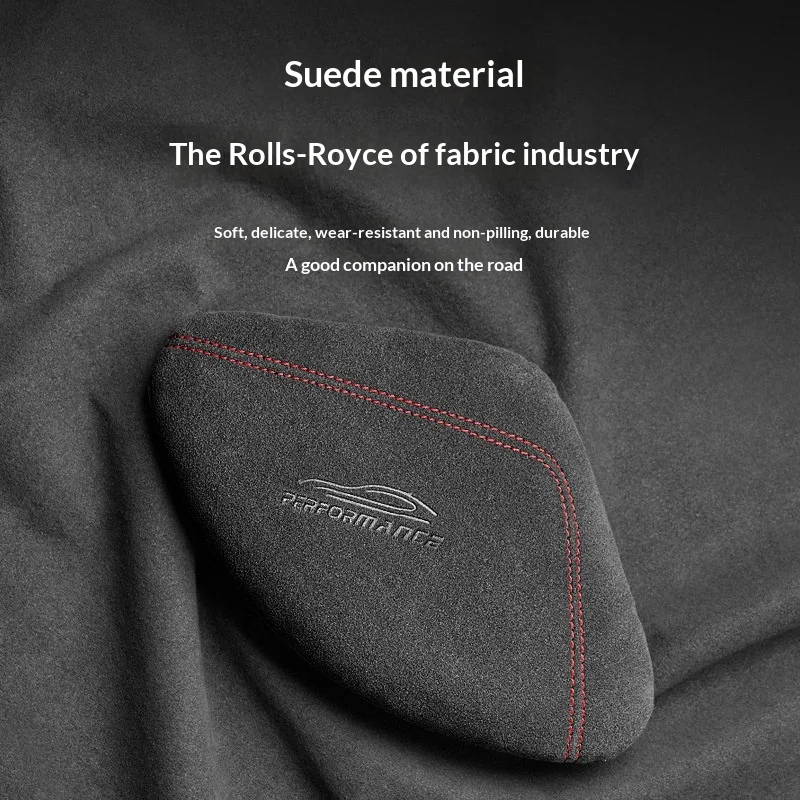 Comfortable Suede Universal Car Leg Cushion Knee Pad Support Pillow Protector Auto Cushion Elastic Memory Foamn Car Accessories