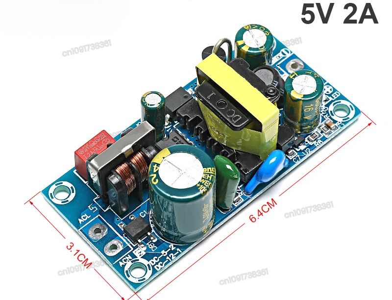 AC220V to DC5V12V24V36V48V high-power switching power supply step-down module built-in board