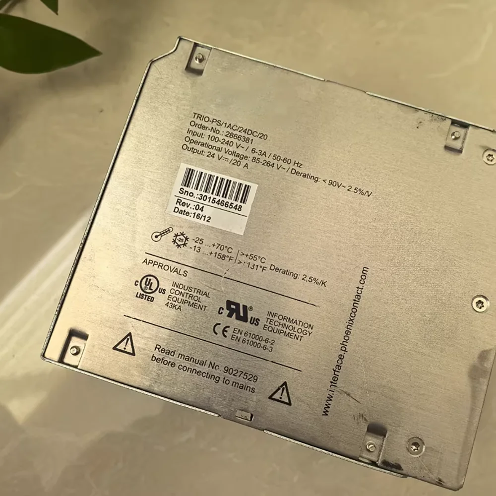 Power Module High Quality Fully Tested Fast Ship TRIO-PS/1AC/24DC/20 24V 20A 2866381