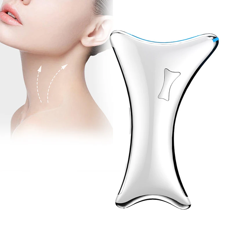 الكهربائية الوجه كشط مدلك مايكرو الحالي المضادة للتجاعيد التخسيس الذقن جهاز العين تدليك الجسم الزناد شد الوجه التخسيس