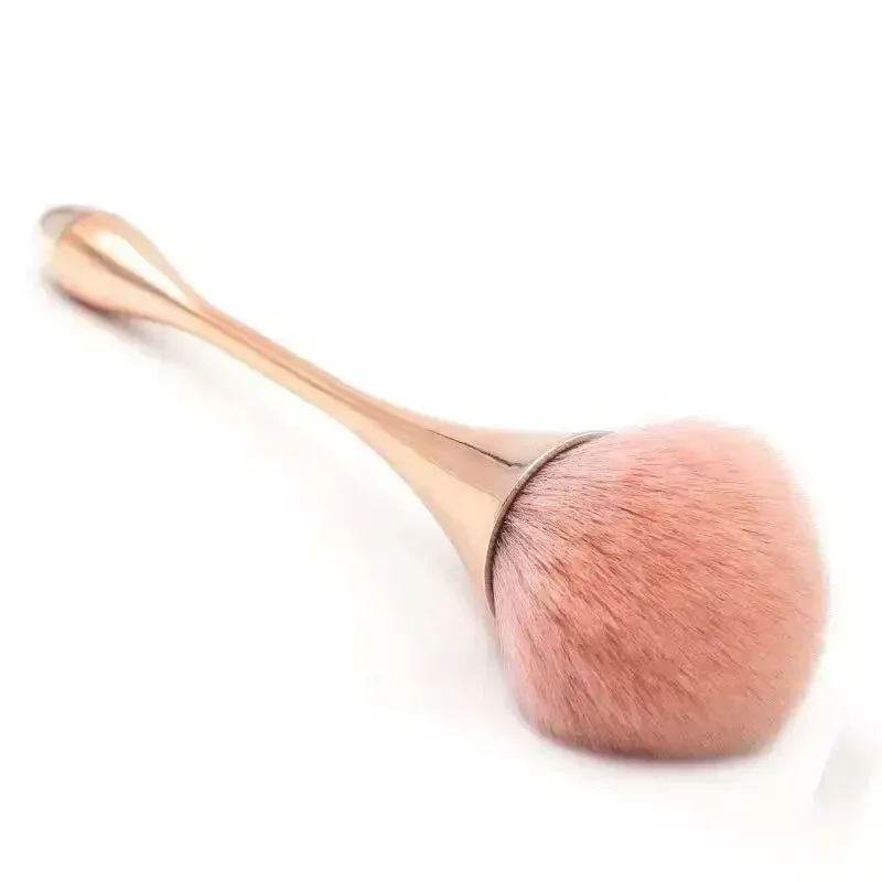 Rose Gold Powder Blush Brush Professional Make Up Brush Large Cosmetic Face Cont Cosmetic Face Cont brocha colorete Make Up Tool