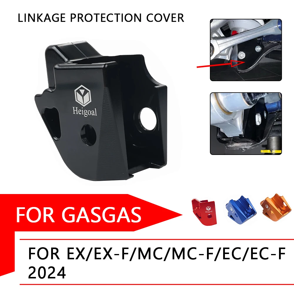 

Motorcycle Accessories Rear Shock Absorber Linkage Guard Cover For GasGas EX EX-F MC MC-F EC EC-F 125 250 300 350 450 250F 2024