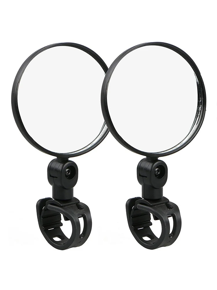 2PCS Universal Bicycle Rearview Mirrors 360 Degree Rotatable Adjustable HD Wide Angle Handlebar for MTB Road Cycling Accessories - view 4