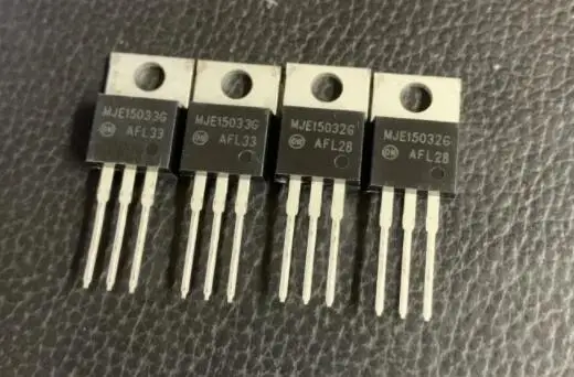 10pair/lot Original brand new MJE15032G MJE15033G 50W 2A 250V 30MHZ medium power push tube free shipping