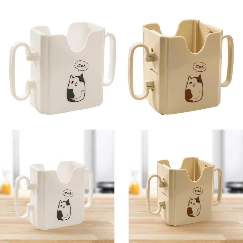 

Squeeze Proof Baby Food Pouch Holder for Toddlers Kids Newborn Juice Box Drink Applesauce Snack Holder with Easy Grip Handles