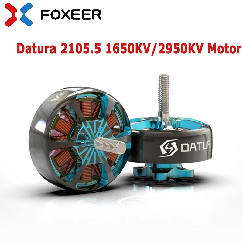 Foxeer Datura 2105.5 RC Brushless Motor 2105 1650KV 4-6S 2950KV 3-4S M3 M5 Propeller Shaft for FPV RC Racing Drone