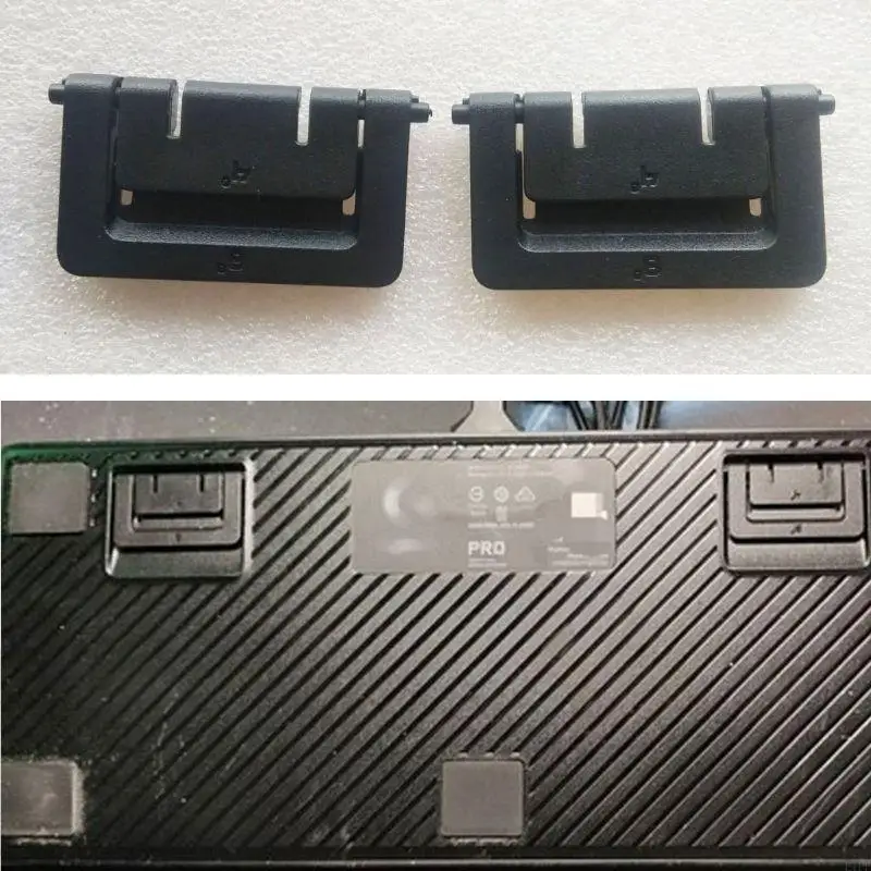 E1PF Replacement Keyboard Accessories for G610 G810 GPRO for Key Board Bracket Keyboard Leg Stand 2 Pieces Black