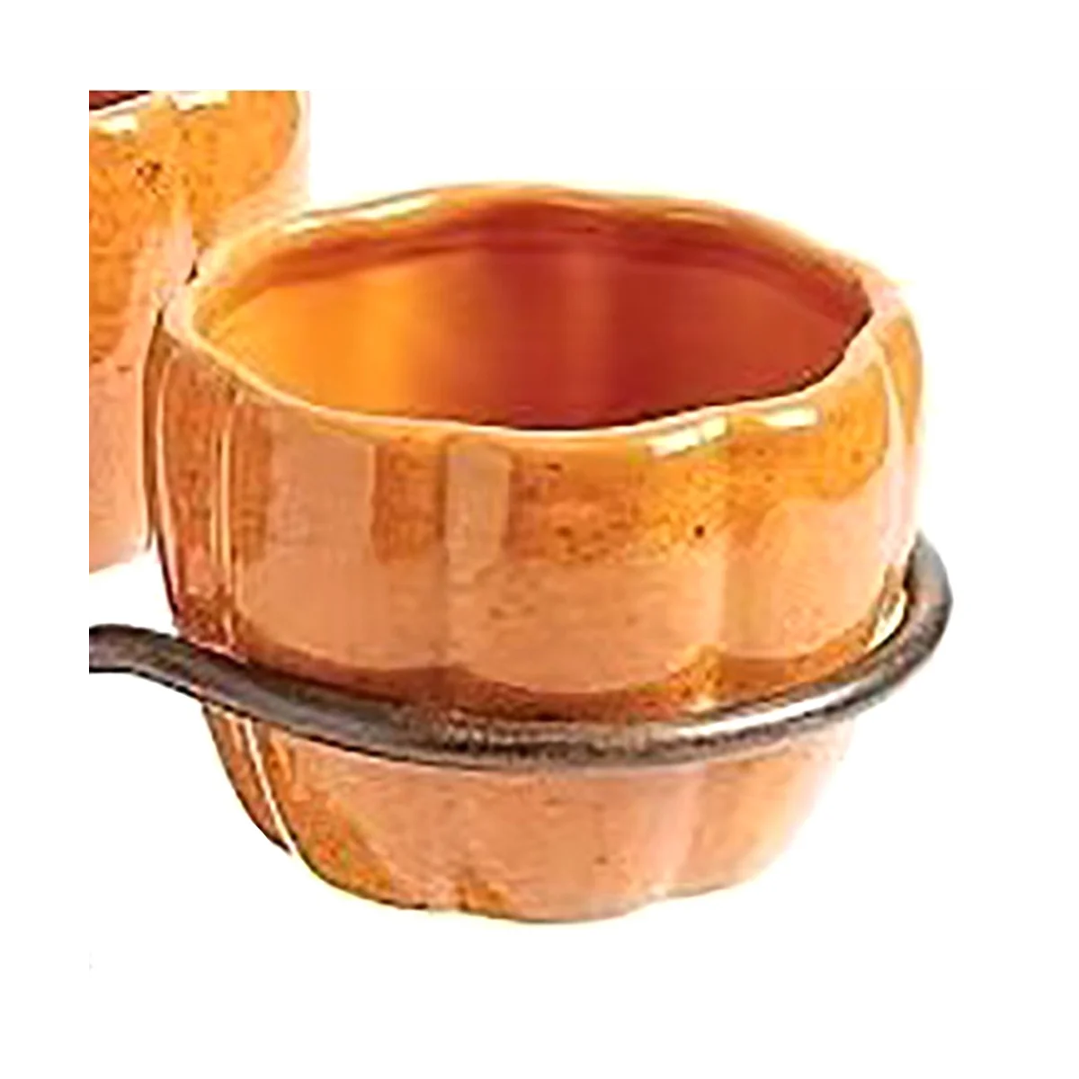 Cute Halloween Resin Pumpkin Bowls on Broom for Serving Fruit Salad Snacks Halloween Party