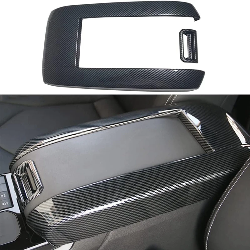 

Center Console Armrest Storage Box Cover Trim For Toyota Highlander L LE XLE XSE 2020-2024 Interior Accessories