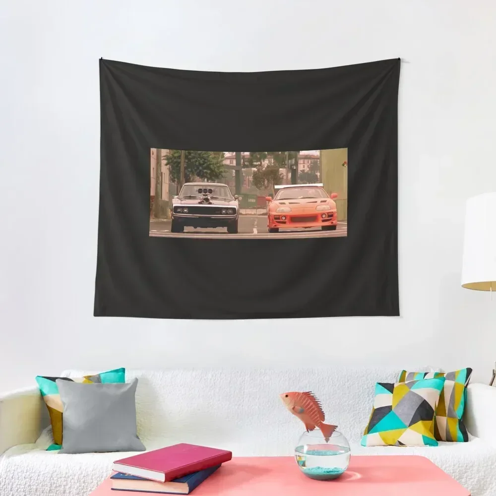 

The fast and the furious last race Tapestry Wallpaper House Decor Christmas Decoration Decoration For Rooms Tapestry