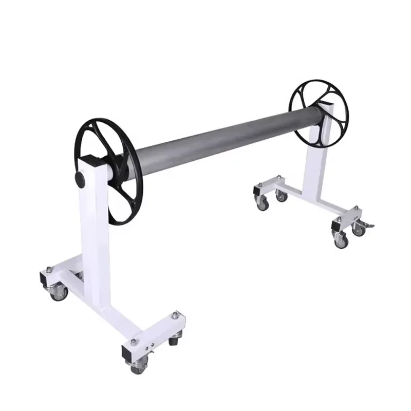 Enrollador de cubierta para piscina enterrada con estructura de acero inoxidable para cubiertas de piscina automáticas de 3-1/4 pulgadas de diámetro