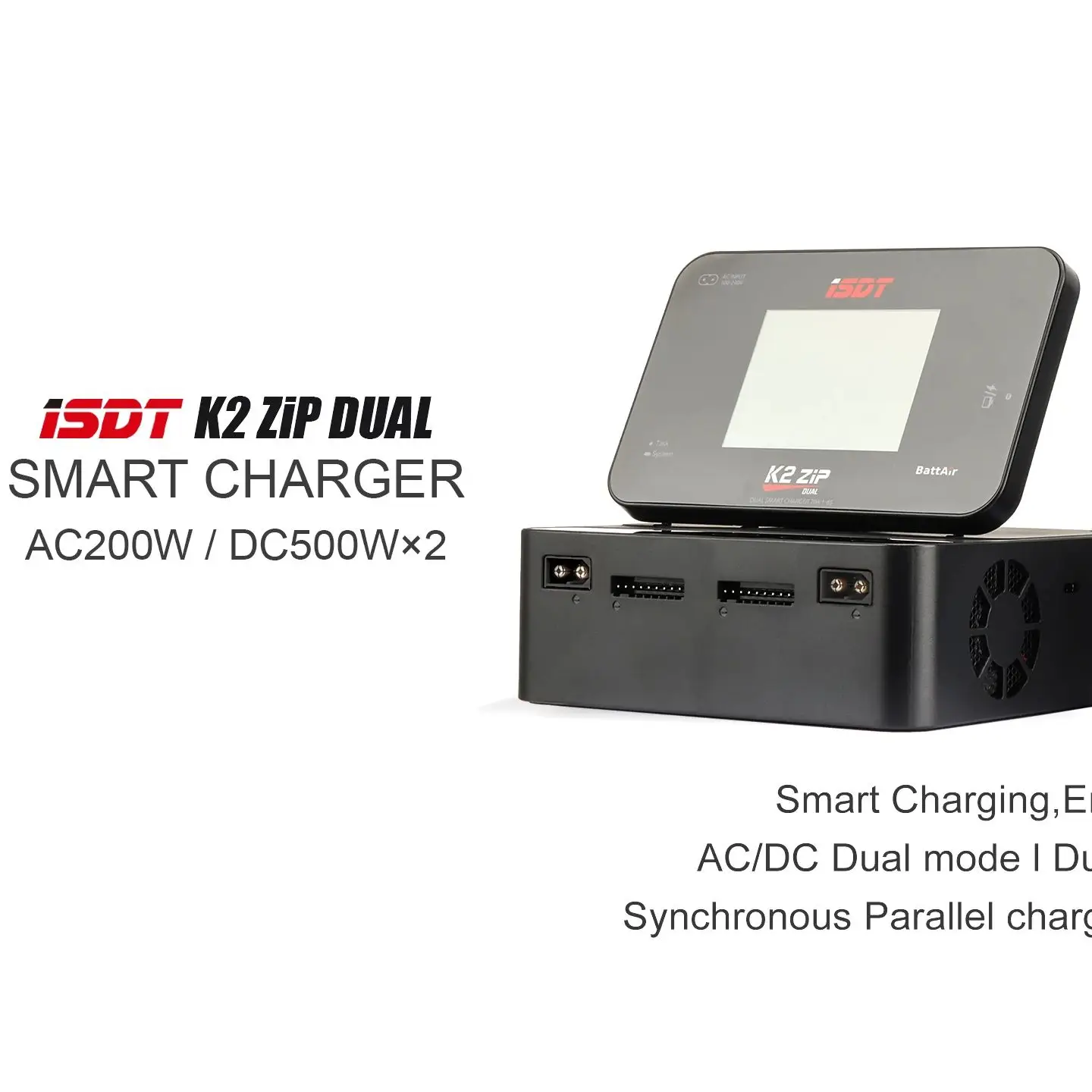 ISDT K2 ZIP DUAL Dual Mode Smart Charger AC200W / DC500W