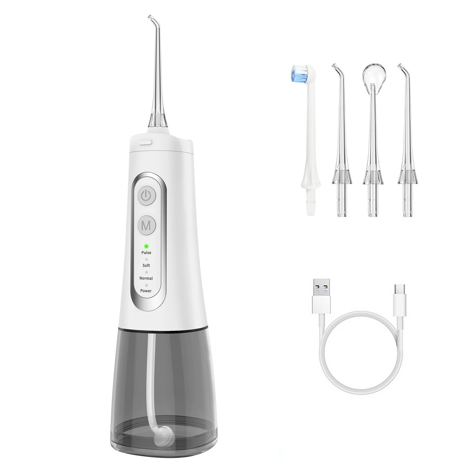 USB Rechargeable Cordless Oral Irrigator Tooth Cleaner Irrigator Water Toothpick Flossers Dental Water Flosser For Teeth Care