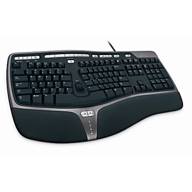 95% New USB Wired Natural Ergonomic Keyboard For Microsoft 4000