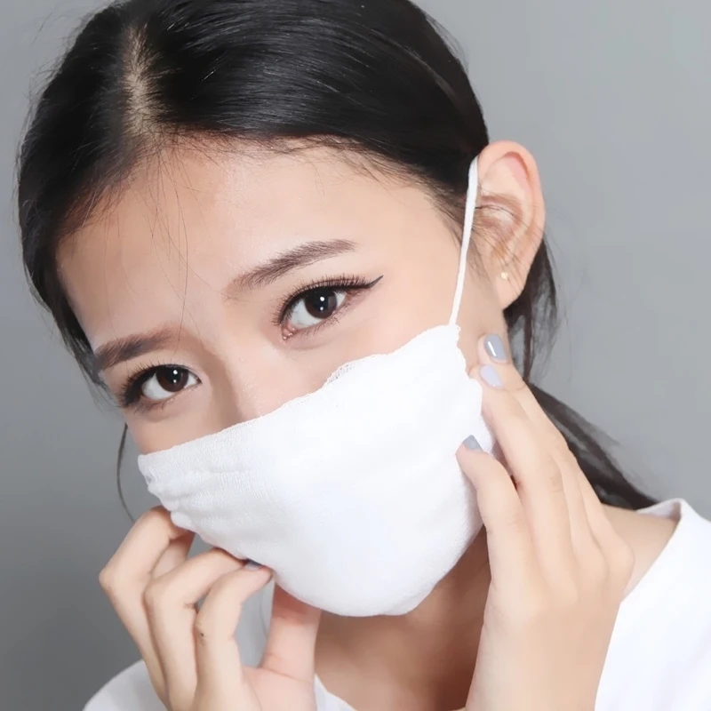 Thickened Pure Cotton Cloth Face Mask 48 Layers Industrial Dustproof Windproof Washable Protective Labor Insurance Ear Hangin...
