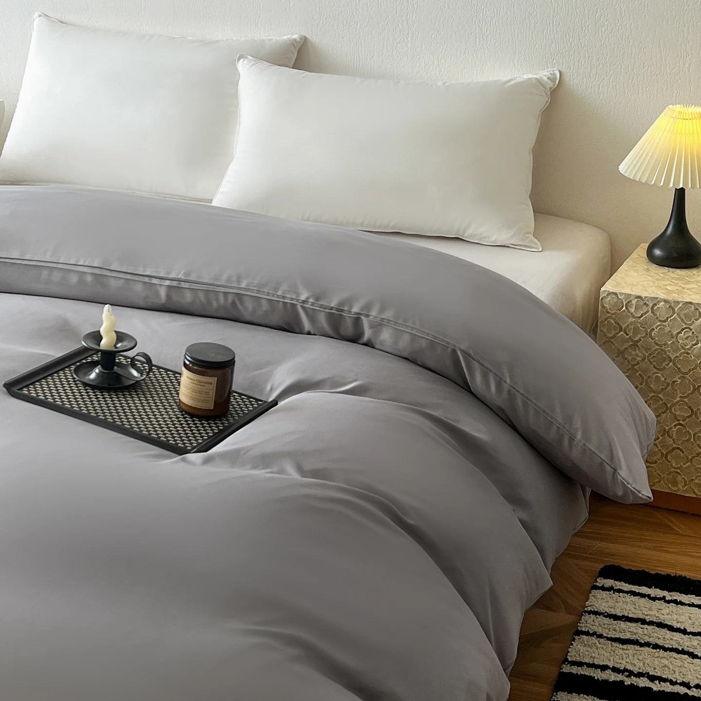 Duvet Cover , Washed, Soft, Western and Japanese Style, Duvet Cover, Absorbent, Quick Drying, Fully Washable, Skin-friendly