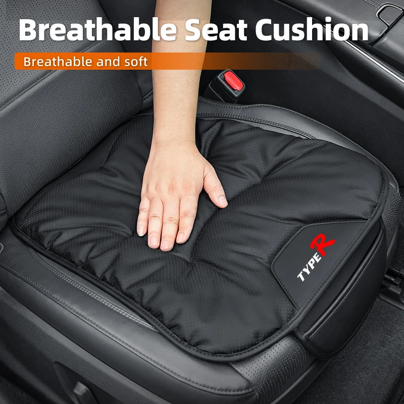 Универсальная автомобильная бархатная подушка для хранения сиденья, дышащая подушка, аксессуары для Honda TypeR Civic Fit Jazz Accord CRV BRV HRV