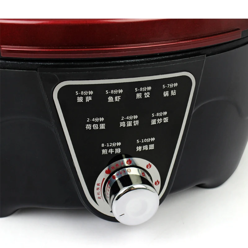 Multifunctional electric household double-sided heating deep and large-sized pancake maker