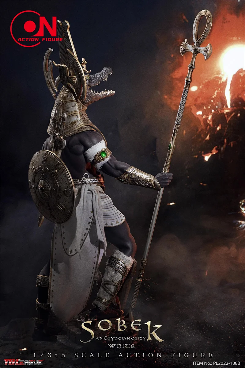TBL PL2022-188 1/6 Antico Dei Egiziani Sobek Figura Modello 12 ''Soldato Action Doll Set Completo Giocattolo Da Collezione In Magazzino