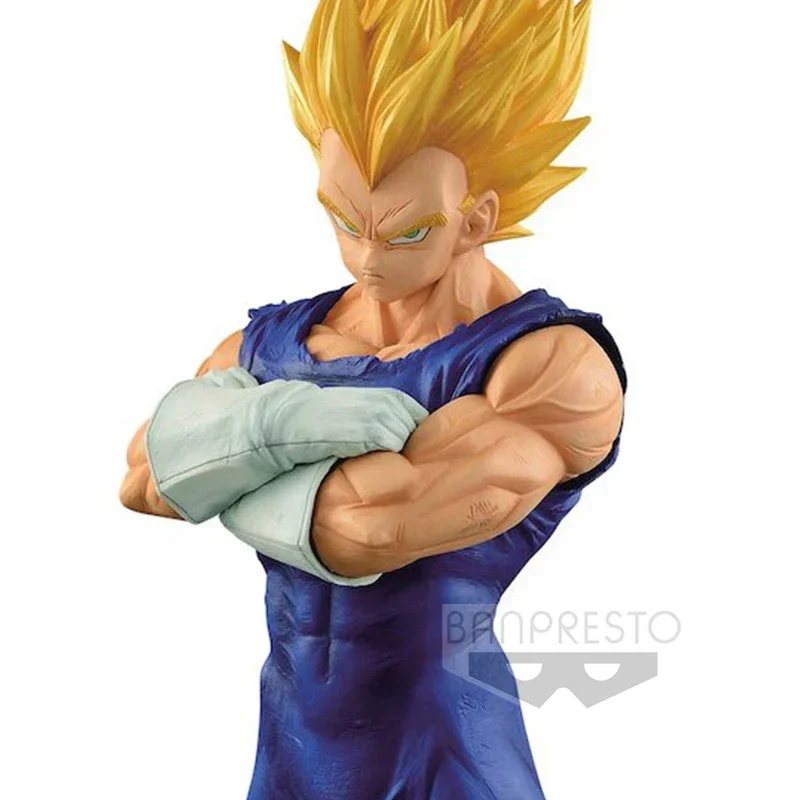 Bandai Original Banpresto Anime Dragon Ball Z Grandista Resolution of Soldiers Vegeta PVC Action Figure Model Collection Toys