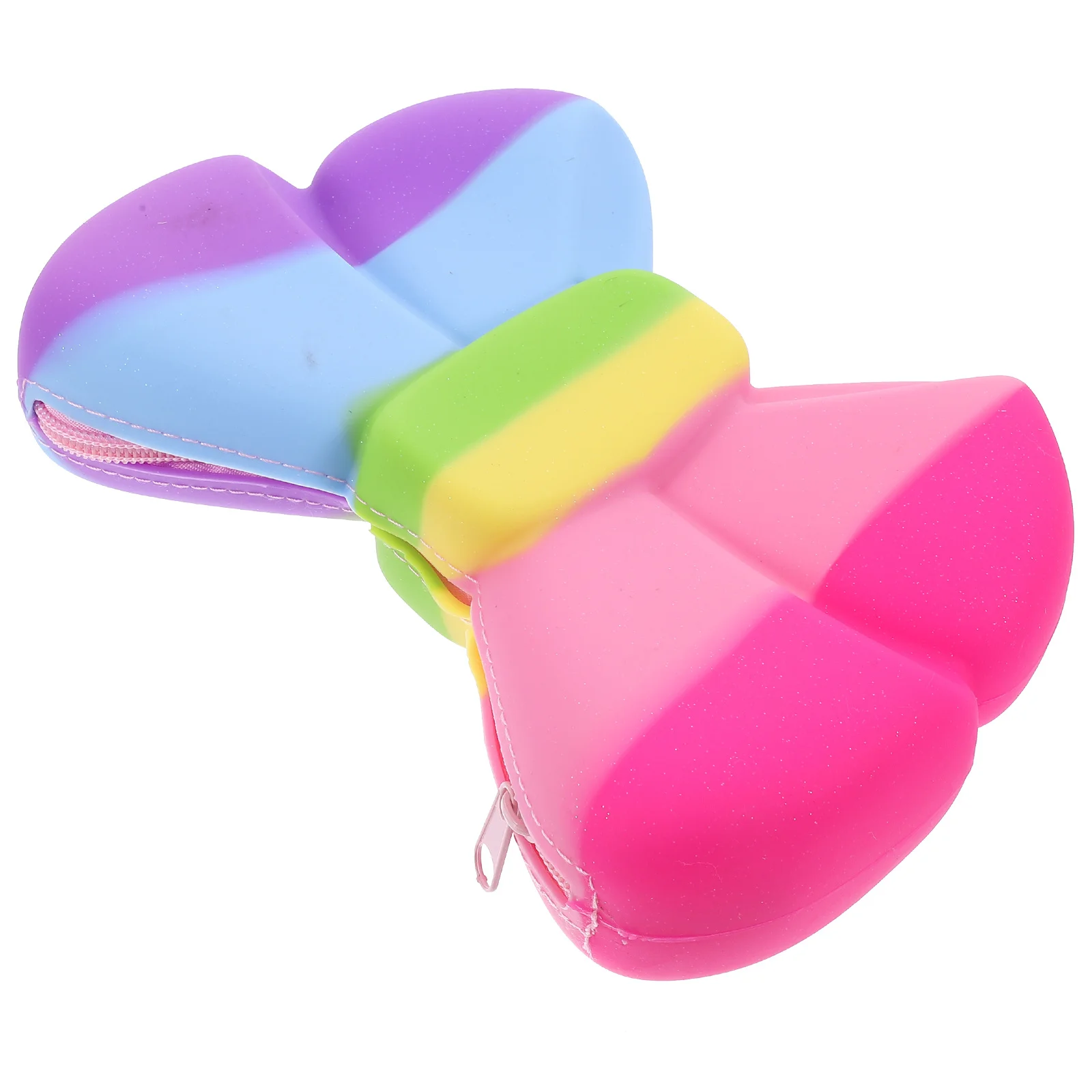 

Aesthetic Silicone Pencil Pouch Creative Lovely Appearance Wear-Resistant Washable Pen Bag for School and Travel