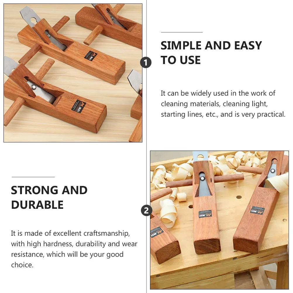 

1pc Woodworking Hand Planer Carpenter Tool Steel Durable Device Ergonomic Design Wear Resistant Practical For