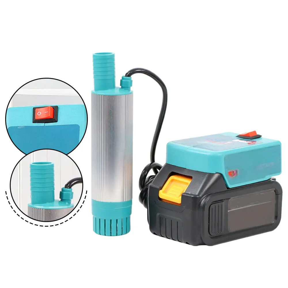 Water Transfer Tasks Cordless Electric Water Pump Lightweight Water Pump Flow Rate 40-60 Liters Minute Lift Capacity 4-6 Meters