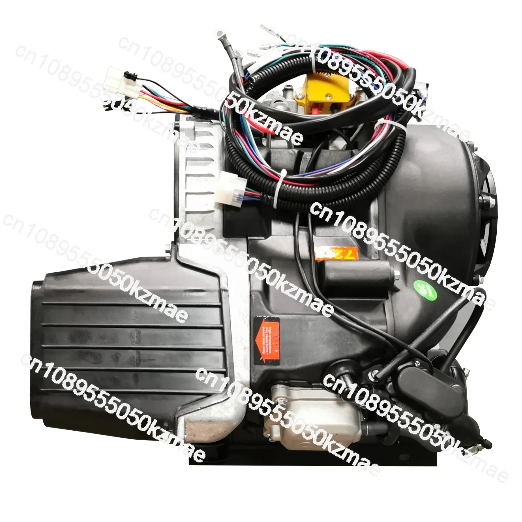 Electric vehicle, three wheeled vehicle and vessel, range extender, hybrid generator engine