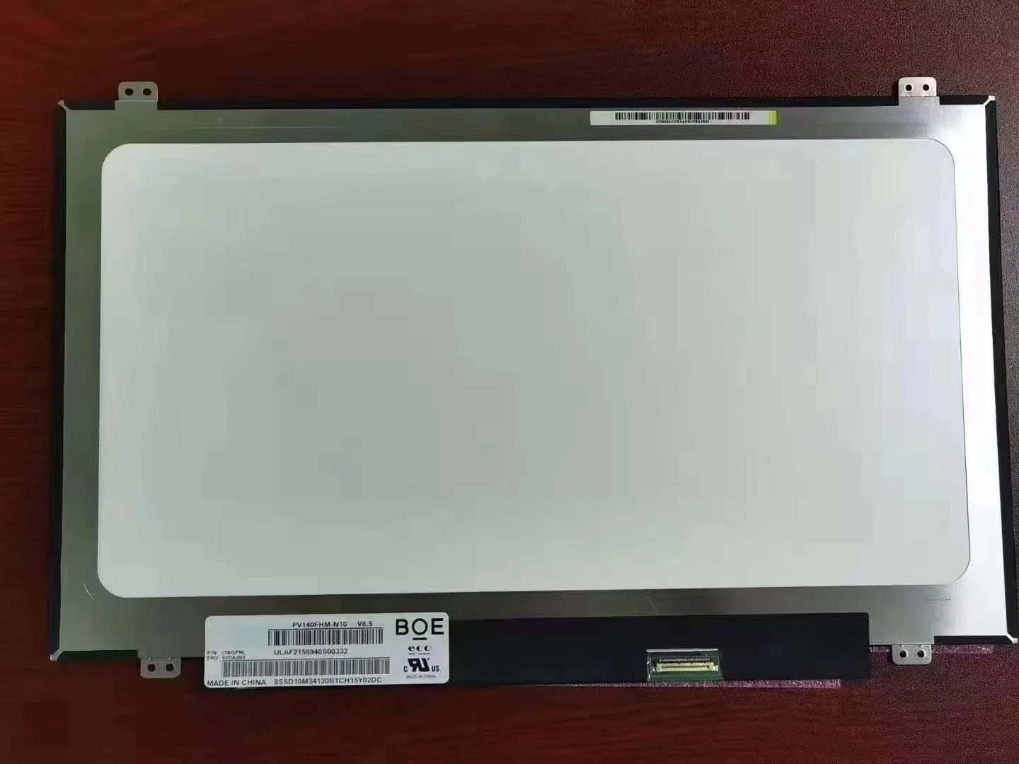 

PV140FHM-N10 V8.5 390 нит 14,0-дюймовый ЖК-экран для ноутбука, 1920X1080, 30-контактный EDP, 45% NTSC