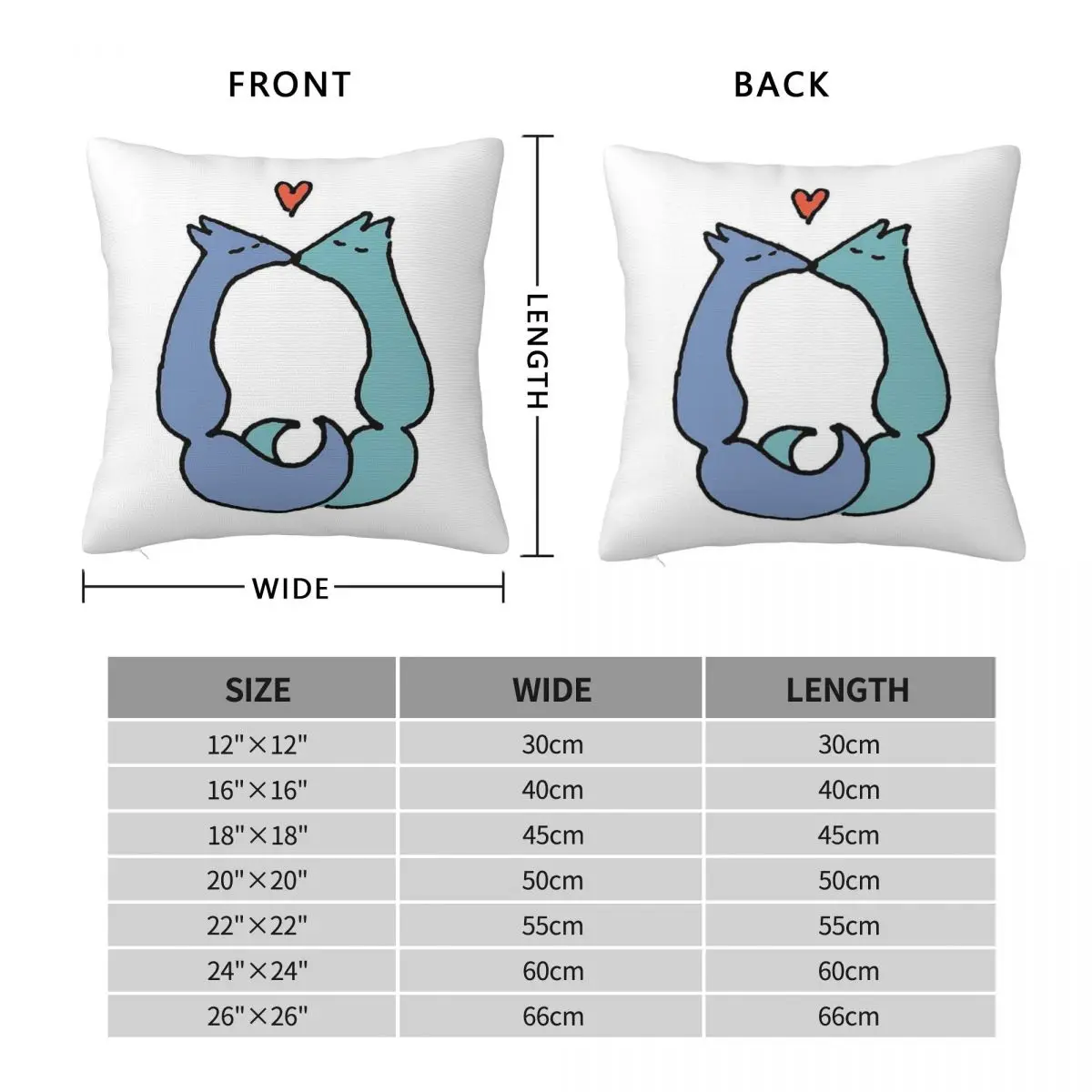 Kiss Starting Out Simple Square Pillowcase Polyester Linen Velvet Creative Zip Decor Throw Pillow Case Sofa Cushion Cover 45x45