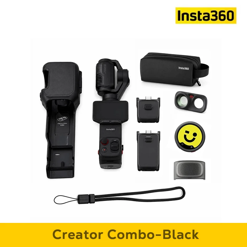 【LOCAL+】Insta360 Luna Ultra 8K AI Gimbal Camera, dubbele Leica-lenzen, 1-inch sensor, 6x verliesvrije zoom Deep Track 5.0, vlog-stabilisatie Insta360 Luna