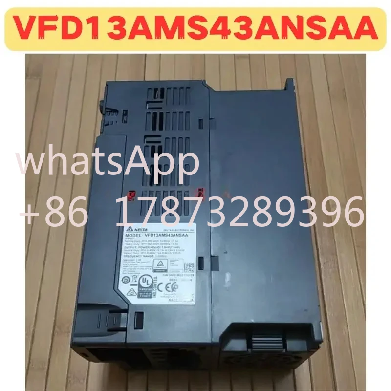 Used Frequency Converter VFD13AMS43ANSAA Normal Function Tested OK