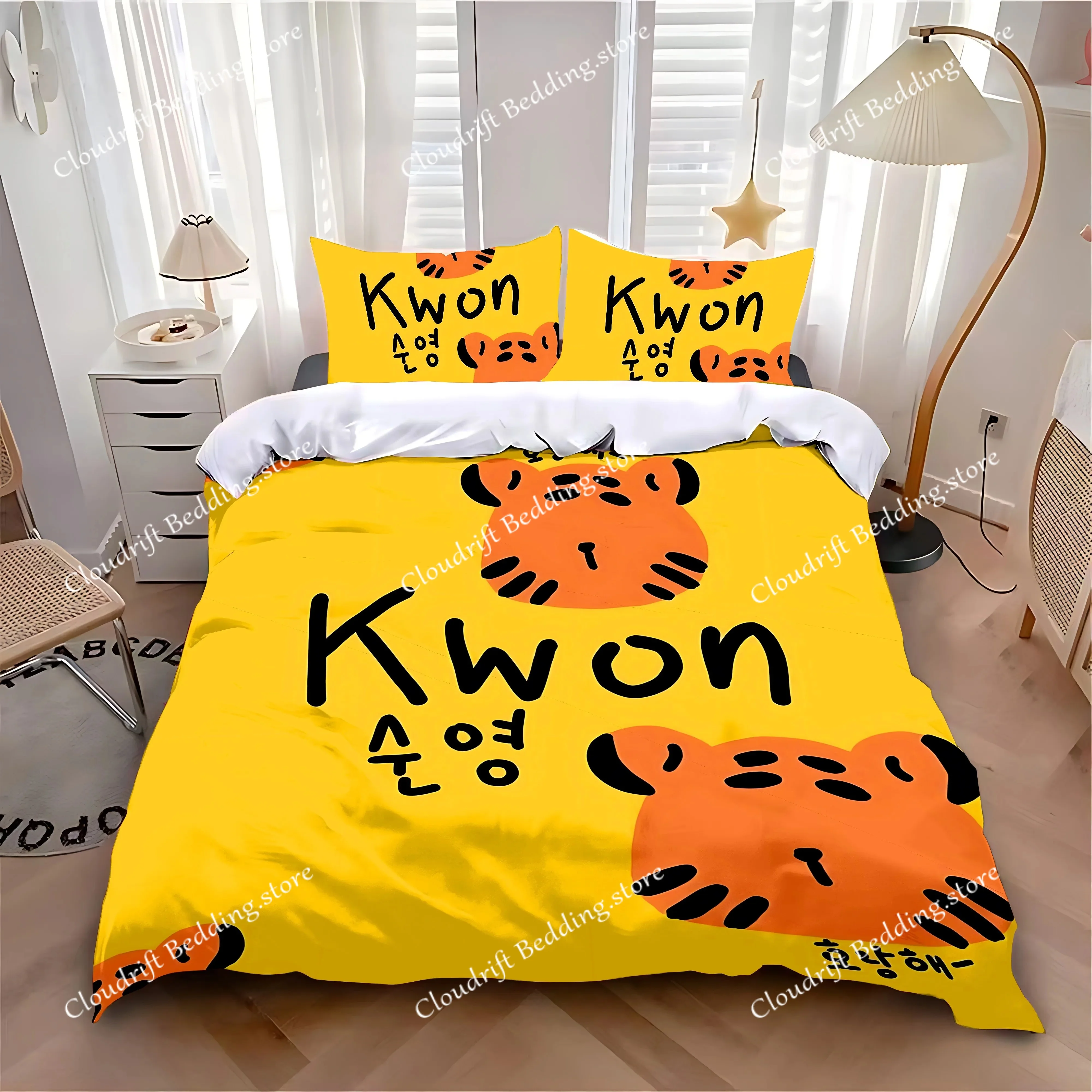 Duvet Cover Pillowcase Bedding Set Hot S-SEVENTEENS K-POP Adult Boy Girl Bedroom Decoration Children Single Double Large Size