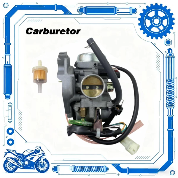 

Motorcycle Accessories Carburetor Assembly Carb For KAWASAKI Prairie 300 KVF300 KVF300B KVF300A 300A 300B 2X4 4X4 1999-2002 ATV