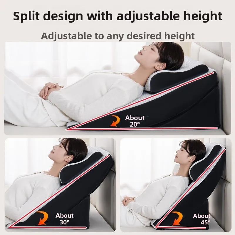 Throw Pillows Floor Cushion Inclined Pad Adjustable Broaden Elderly Person Washable Separately Triangle Nursing Cushion