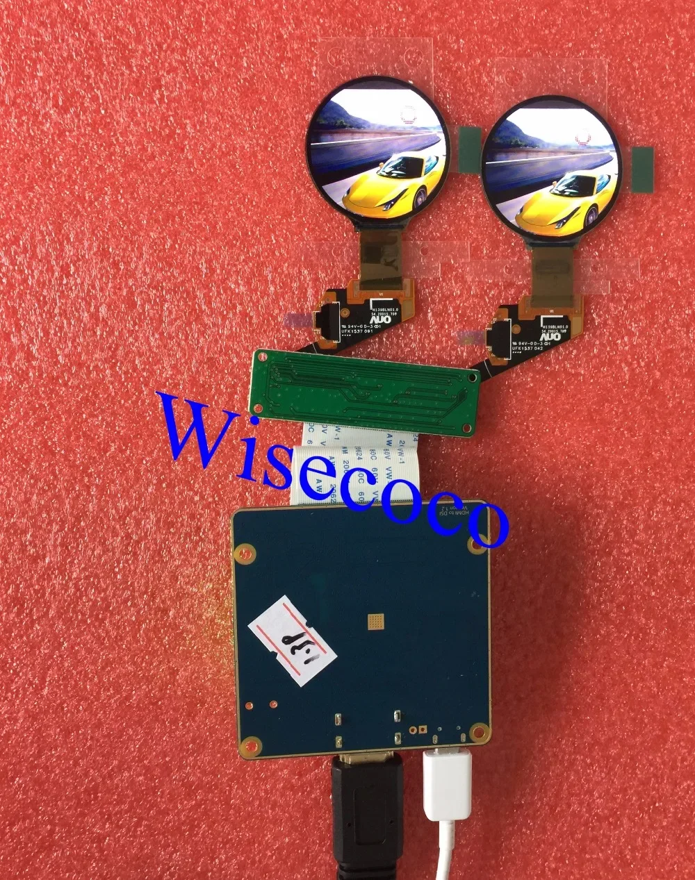 

1.39 Inch Micro OLED Screen Display 400*400 Round AMOLED Controller Board High Quality for Smart Watch Wearable Devices